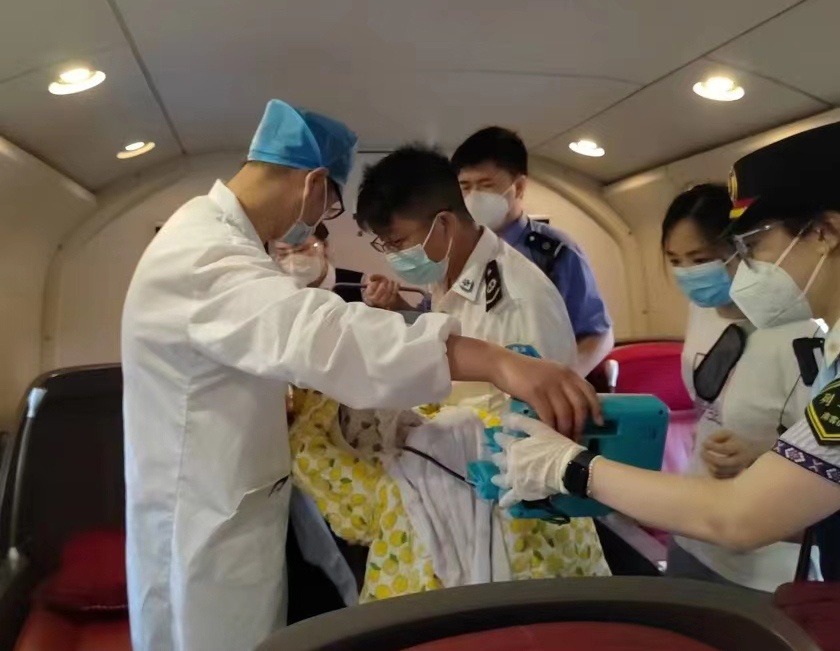 克山县高铁转院公司